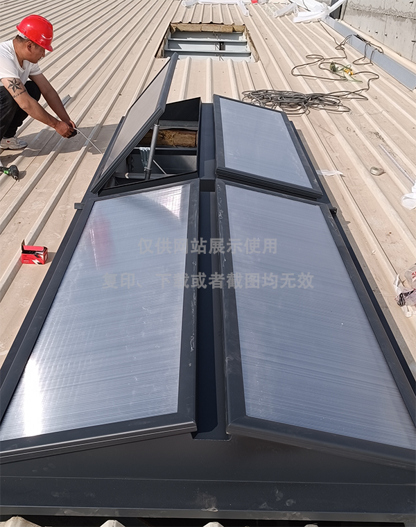 兰州王老吉生产车间城关排烟天窗