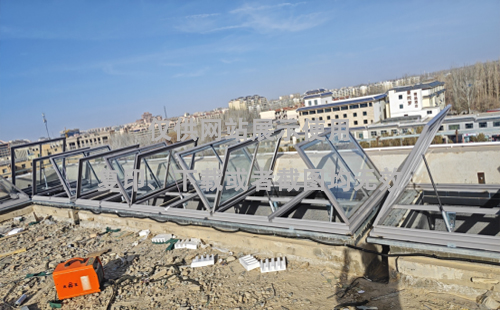 敦煌博物馆城关排烟天窗