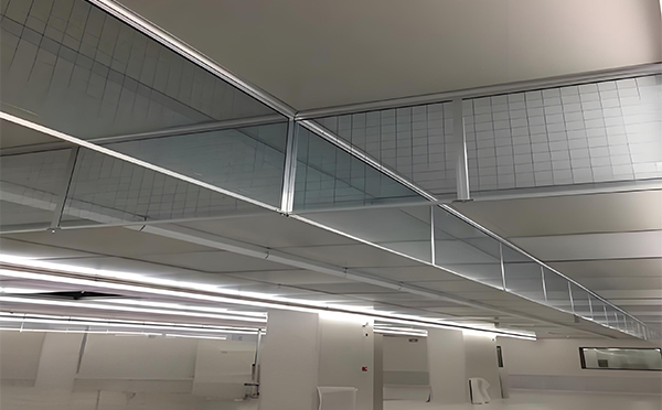 城关玻璃挡烟垂壁