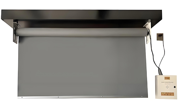 城关电动挡烟垂壁