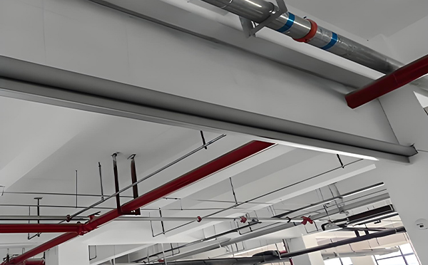 城关防火布挡烟垂壁