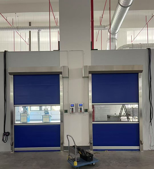 城关快速城关卷帘门助力食品加工车间环境升级
